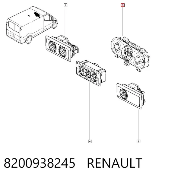  8200938245 Renault (RVI)