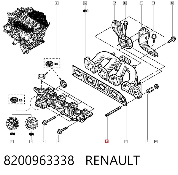  8200963338 Renault (RVI)