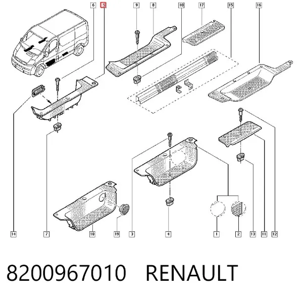  8200967010 Renault (RVI)