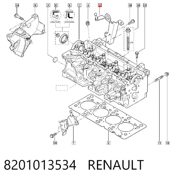  8201013534 Renault (RVI)