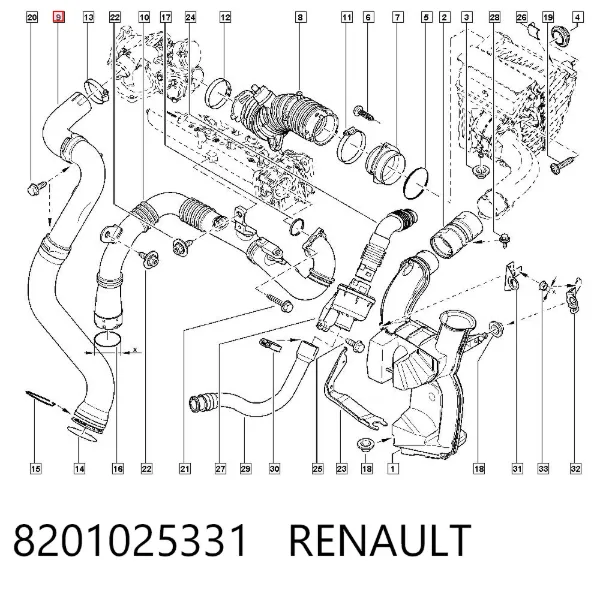  8201025331 Renault (RVI)