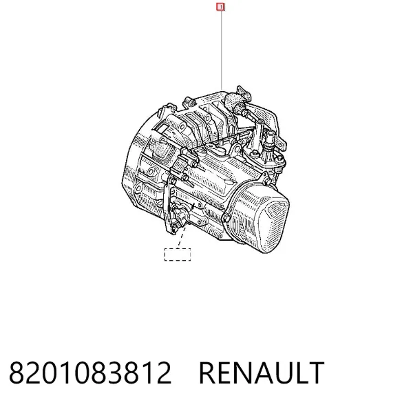 КПП 8201083812 Renault (RVI)