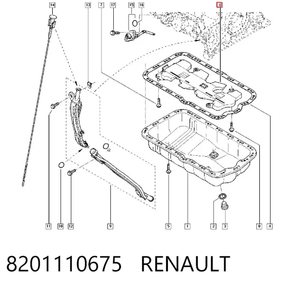  8201110675 Renault (RVI)