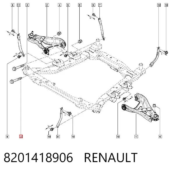  8201418906 Renault (RVI)