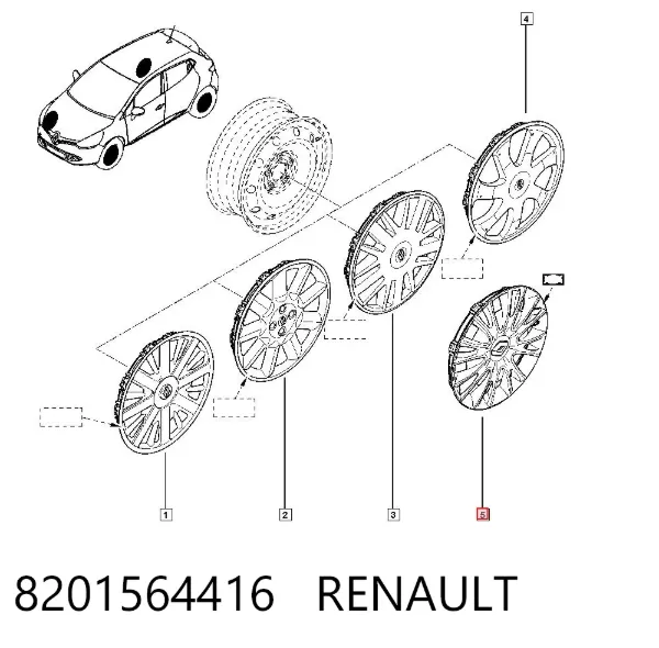  8201564416 Renault (RVI)