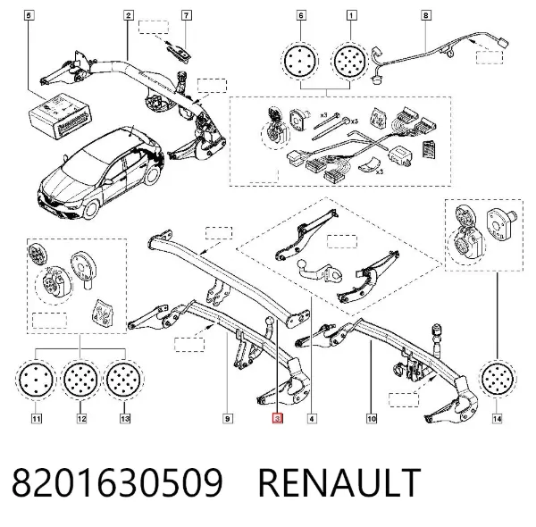 8201630509 Renault (RVI)