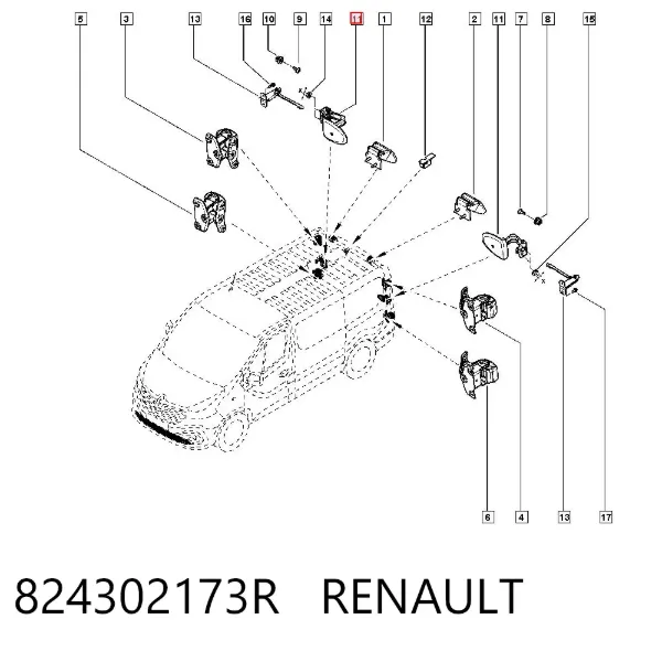  824302173R Renault (RVI)
