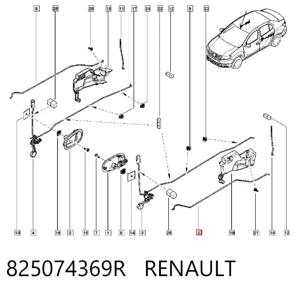  825074369R Renault (RVI)