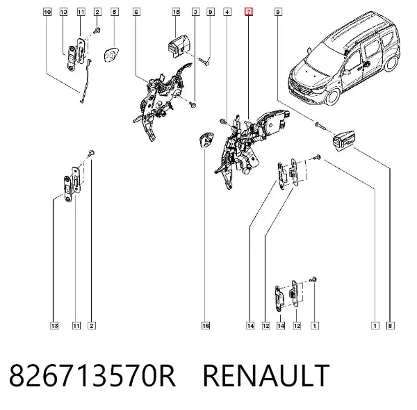  826713570R Renault (RVI)