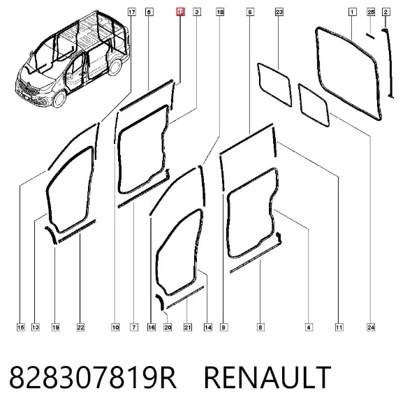  828307819R Renault (RVI)