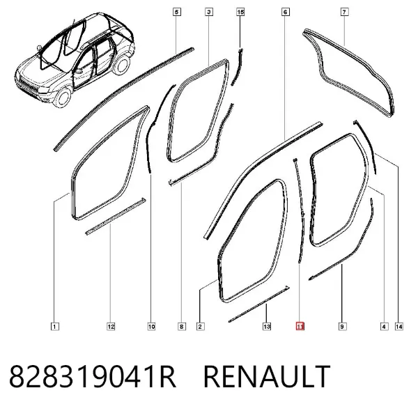  828319041R Renault (RVI)