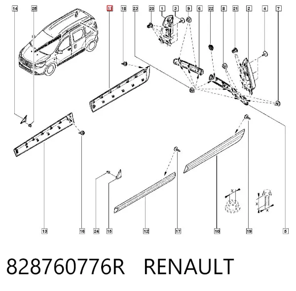  828760776R Renault (RVI)
