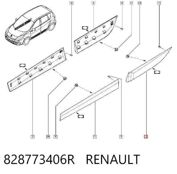  828773406R Renault (RVI)