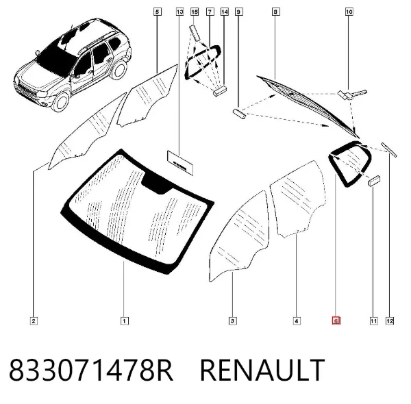  833071478R Renault (RVI)