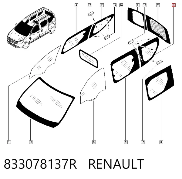  833078137R Renault (RVI)