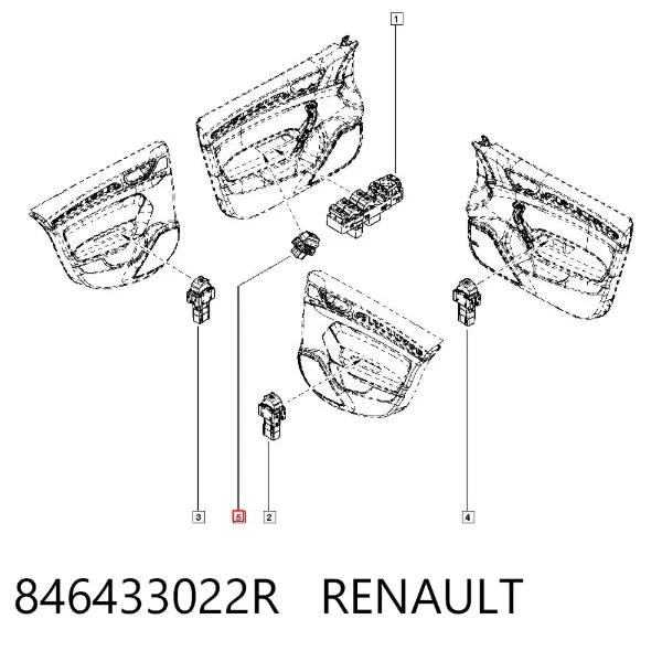  846433022R Renault (RVI)