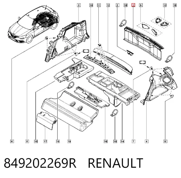  849202269R Renault (RVI)