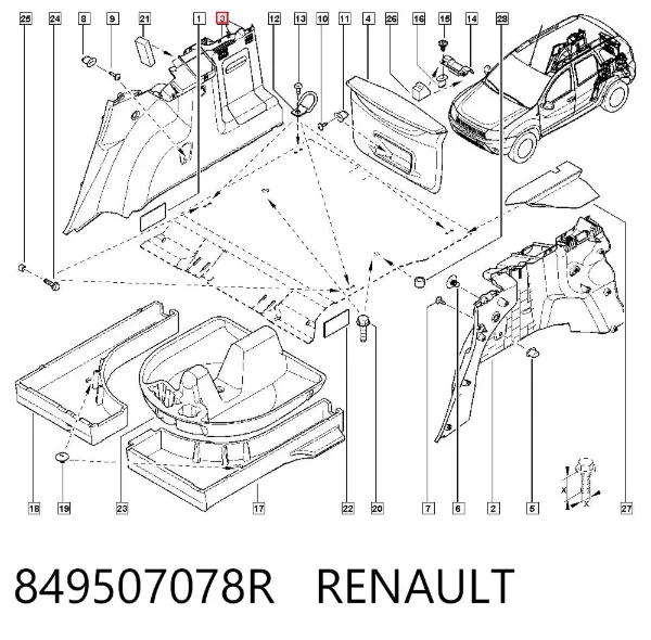  849507078R Renault (RVI)