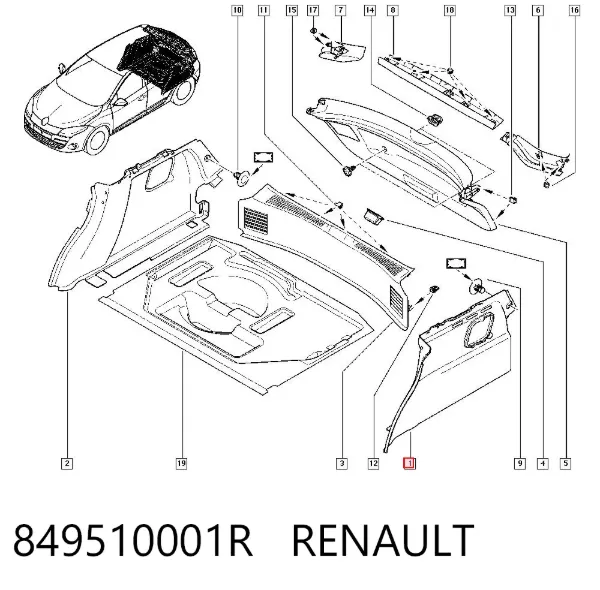  849510001R Renault (RVI)