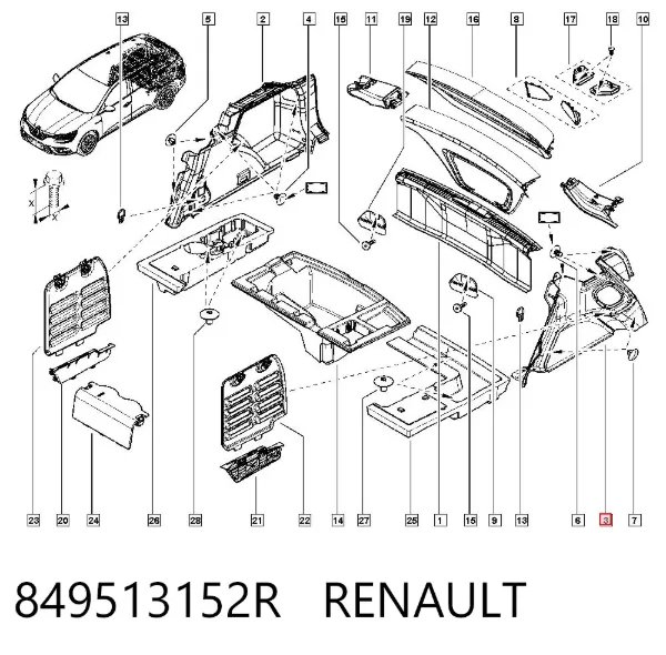  849513152R Renault (RVI)