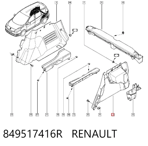  849517416R Renault (RVI)