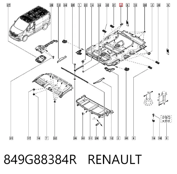  849G88384R Renault (RVI)