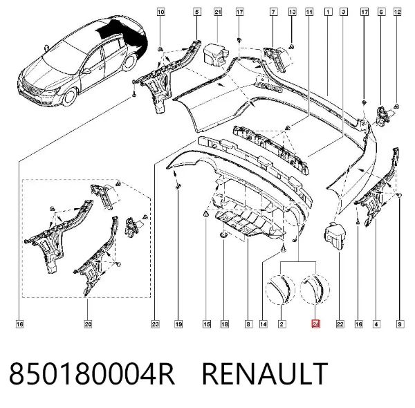  850180004R Renault (RVI)