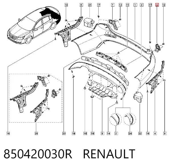  850420030R Renault (RVI)