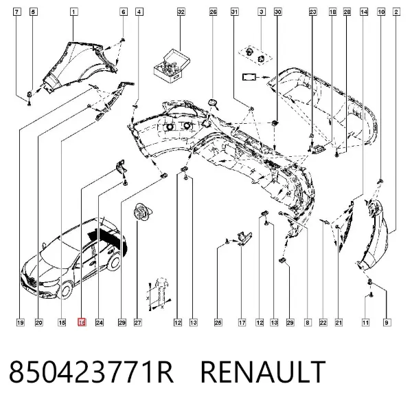  850423771R Renault (RVI)