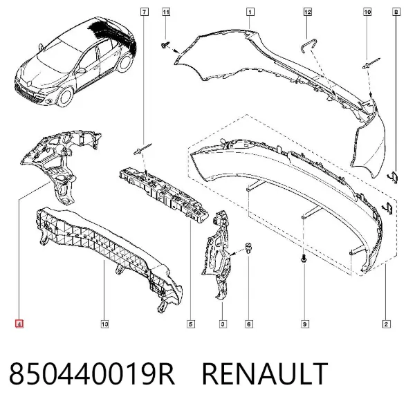  850440019R Renault (RVI)
