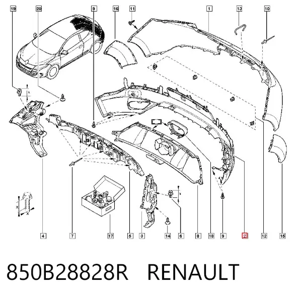  850B28828R Renault (RVI)