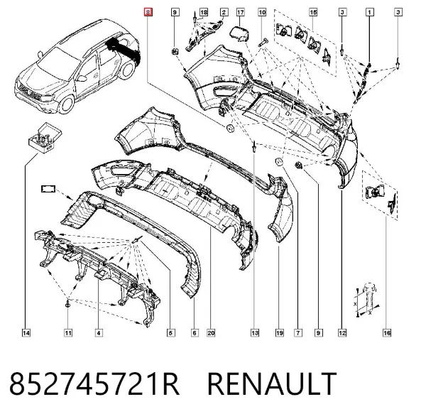  852745721R Renault (RVI)