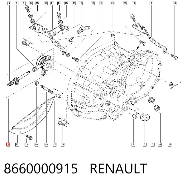  8660000915 Renault (RVI)