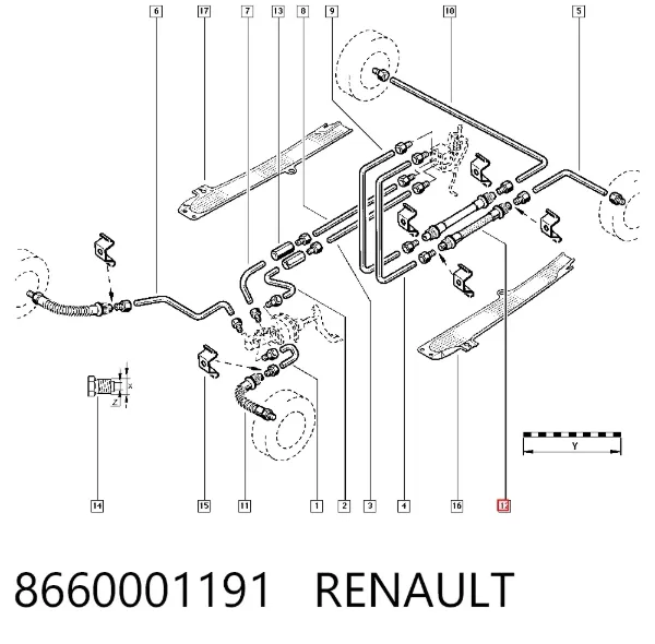  8660001191 Renault (RVI)
