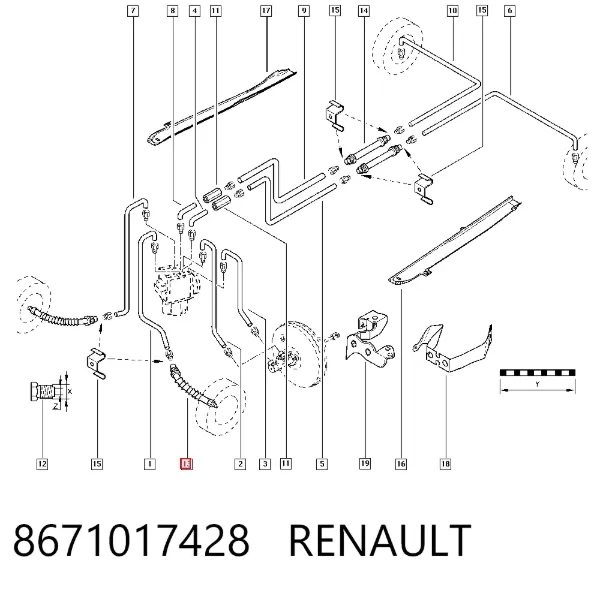  8671017428 Renault (RVI)