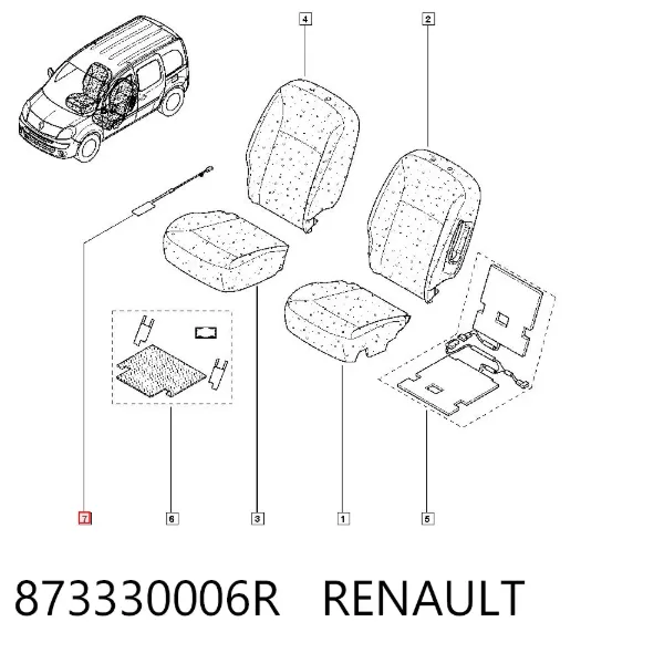  873330006R Renault (RVI)