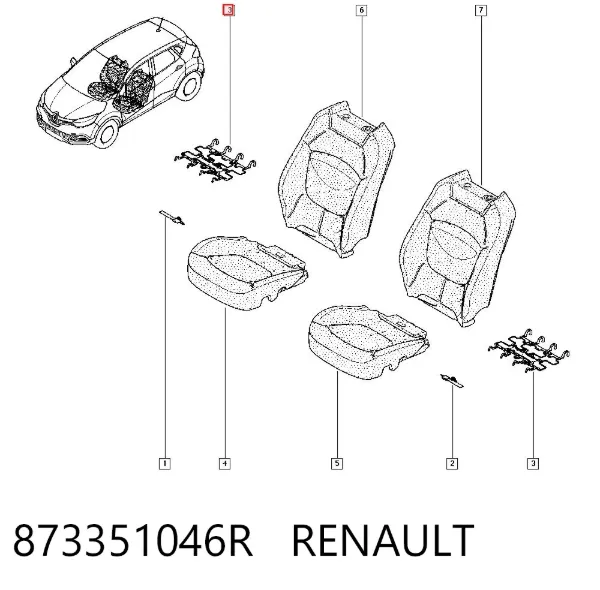  873351046R Renault (RVI)