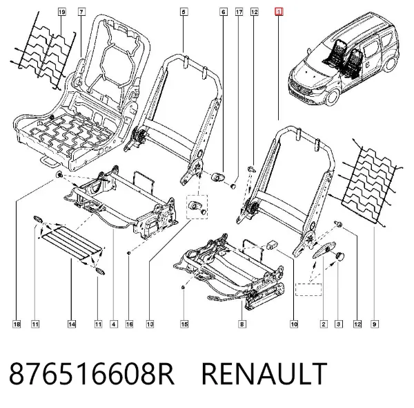  876516608R Renault (RVI)