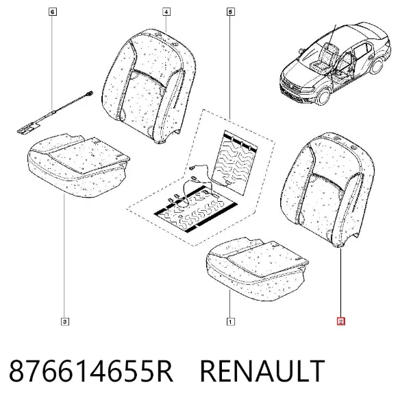  876614655R Renault (RVI)