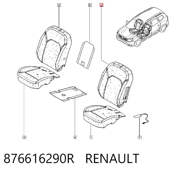  876616290R Renault (RVI)