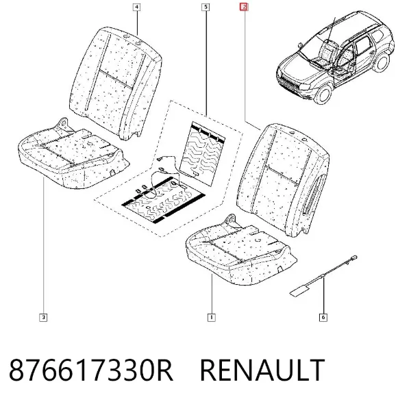  876617330R Renault (RVI)