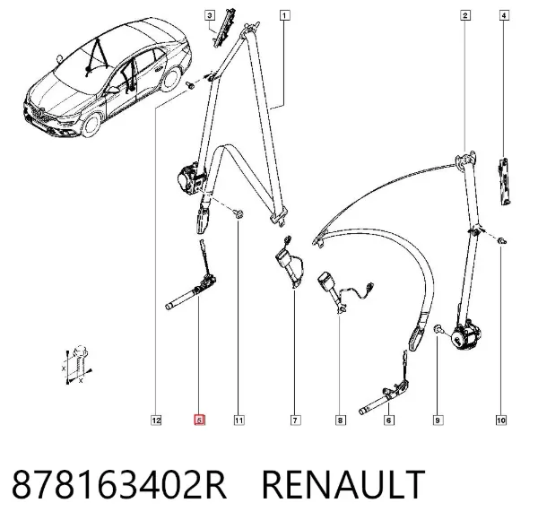  878163402R Renault (RVI)