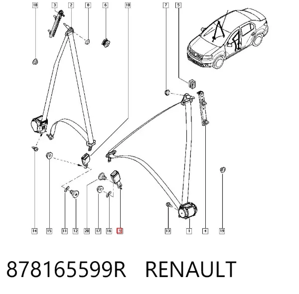  878165599R Renault (RVI)