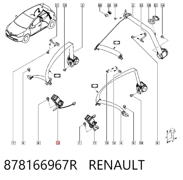  878166967R Renault (RVI)
