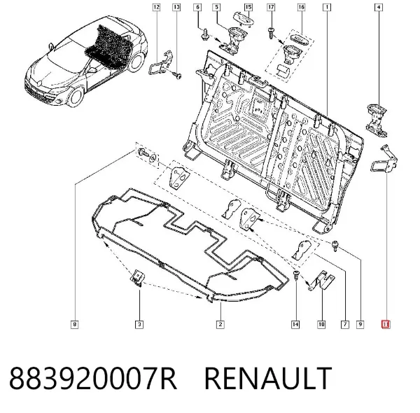  883920007R Renault (RVI)