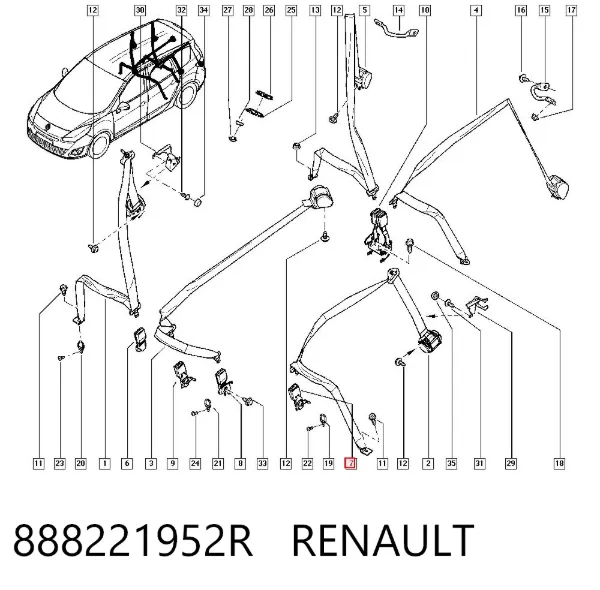  888221952R Renault (RVI)