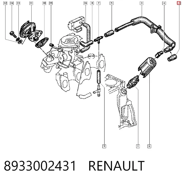  8933002431 Renault (RVI)