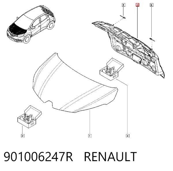 Ляда 901006247R Renault (RVI)