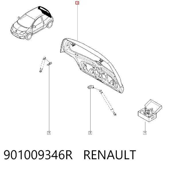 Ляда 901009346R Renault (RVI)