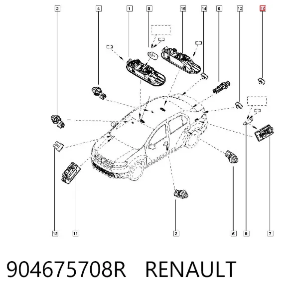  904675708R Renault (RVI)